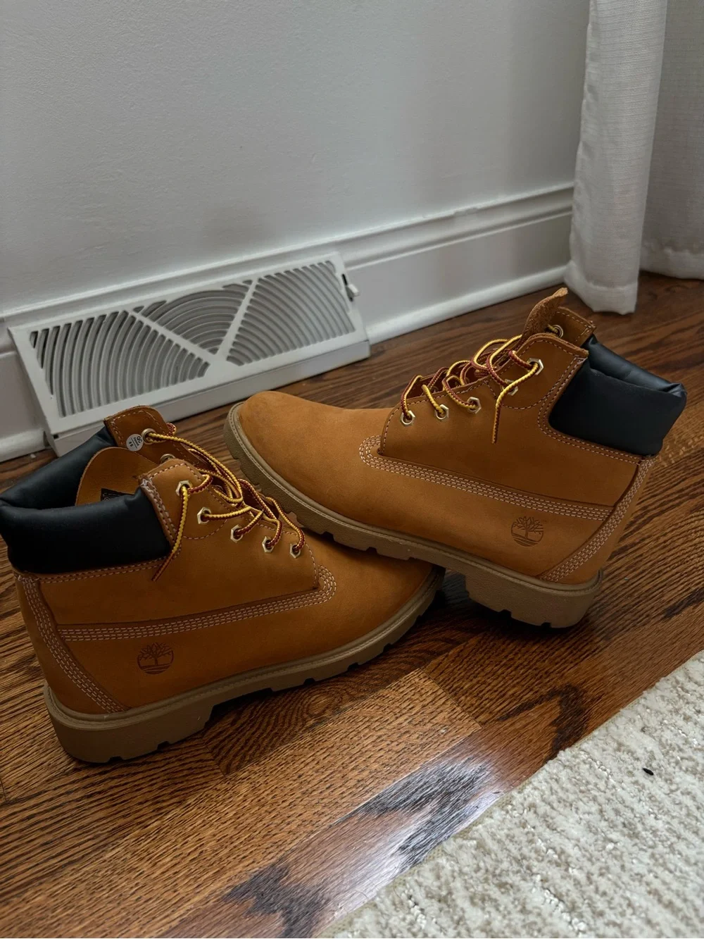 Timberland Men's Tan/Nubuck 6-Inch Work Boots